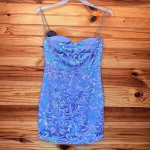 Naked wardrobe sequin statement dress medium